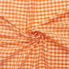 Quarter Inch Gingham Check | Orange