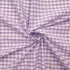 Quarter Inch Gingham Check | Lilac