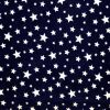 Printed AntiPil Polar Fleece | Multi Star Navy