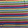 Printed AntiPil Polar Fleece | Zig-Zag Green