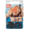 Hooks & Eyes, Fur - Black | Prym