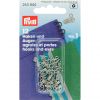 Hooks & Eyes, Brass Size 1 Small, Silver, 12pcs | Prym