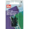 Hooks & Eyes, Brass Size 1 Small, Black, 12pcs | Prym