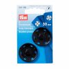 30mm Black Metal, Snap Fasteners | Prym