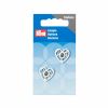 Snap Fastener, Heart 18mm White | Prym