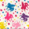 Printed Anti Pil Polar Fleece | Unicorns & Stars Ivory