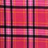 Printed Anti Pil Polar Fleece | Royal Stewart Pink