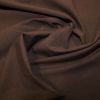 Organic Jersey Fabric Plain | Chocolate