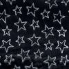 Fun Faux Fur Fabric | Universe Sequin Star Silver