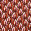 Cotton Sateen Print Fabric | Ikat Caramel