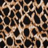 Cotton Sateen Print Fabric | Shapes Caramel