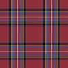 Super Soft Fleece | Tartan Dark Red