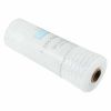 Metallic Mesh Fabric Roll 9m x 25.5cm | White