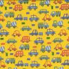 PU Printed Waterproof Raincoat Fabric | Multi-cars