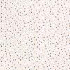 Cotton Rich Jersey Fabric | Dots Off White