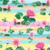 Robert Kaufman Fabric | Lotus and Koi 22607-192