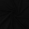 Baby Ponte Roma Double Stretch Fabric | Black