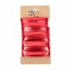 Bias Binding Metallic, 25mm x 10m Card | Red