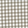 Berkshire Yarn Dyed Cotton Gingham Fabric, 17mm | Sand