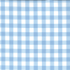 Berkshire Yarn Dyed Cotton Gingham Fabric, 17mm | Pale-Blue