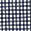 Berkshire Yarn Dyed Cotton Gingham Fabric, 17mm | Navy