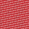 Elf The Movie Fabric | Smiling Is My Favourite Red