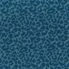 9.5oz Washed Denim Fabric | Textured Animal Print - Mid Blue