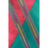 Sassafras Lane Zipper #5, 3 Yards | Black Stripe Tape, Rainbow Teeth