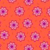 Sambramha Fabric By John Scott | Celebration Flower Indian Sunset
