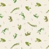 Small Things Rivers & Creeks Fabric | Frogs & Toads Cream