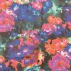 9.5oz comfort Stretch Denim Fabric | Rich Floral