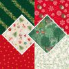 Christmas In Bluebell Wood Lewis & Irene | Fat Quarter Pack 2