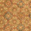Cotton Lawn Digital Print | Mosaic Scroll Rustic
