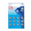 9mm Silver Metal, Snap Fasteners | Prym