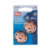 30mm Rose Gold Snap Fasteners, Metal | Prym