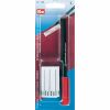 Laundry Marking Set, 24 Iron On Tabs & Pen - Red | Prym