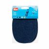 Patches - Iron On - Denim | Oval 10 x 14cm | Dark Blue