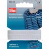 Buttonhole Elastic, 18mm x 1m - White | Prym