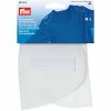 Set-In Shoulder Pads | Hook & Loop Fasten | Any Clothing | M-L, White | Prym