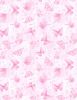 Winged Whisper Fabric | Butterflies & Confetti Toss Pink