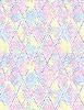 Diamond Dots Extra Wide Fabric | White/Multi