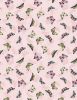 Among The Branches Fabric | Butterfly Toss Pink