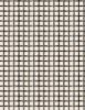Proud Rooster Fabric | Plaid Ivory/black