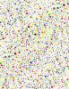 Glass Beads Fabric | White