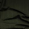 Cable Knit Jersey Fabric | Khaki Green
