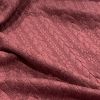 Cable Knit Jersey Fabric | Mauve