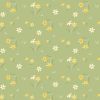Cassandra Connolly Joys Of Spring Fabric | Daffodil Delight Spring Green