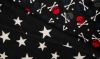 Super Soft Fleece | Skulls & Stars Black