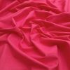 Linen Look Cotton Fabric | Cerise