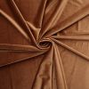 Velour Velvet Fabric | Tan